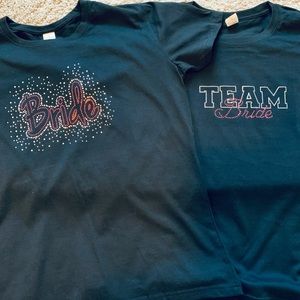 NEW Bride & Team Bride T-Shirts
